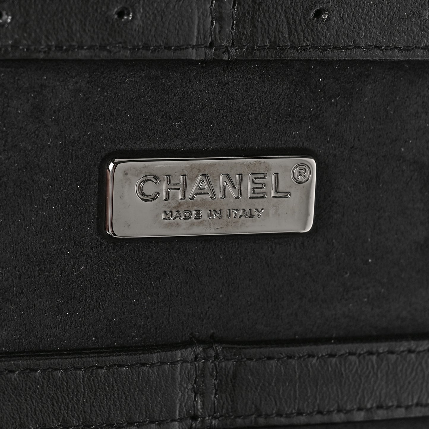 Lambskin Quilted Jewelry Case Black