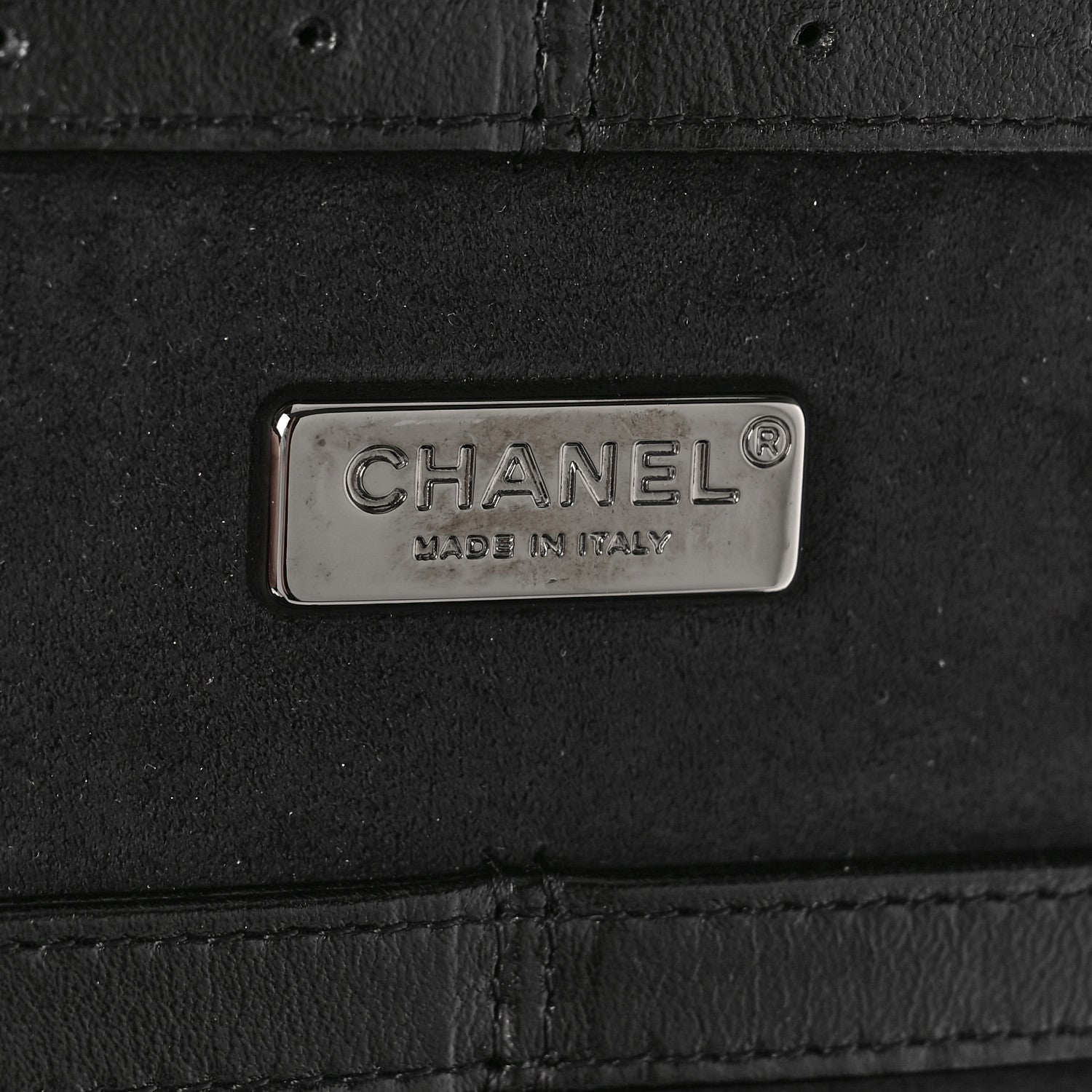 Chanel Lambskin Quilted Jewelry Case Black 6 of 8