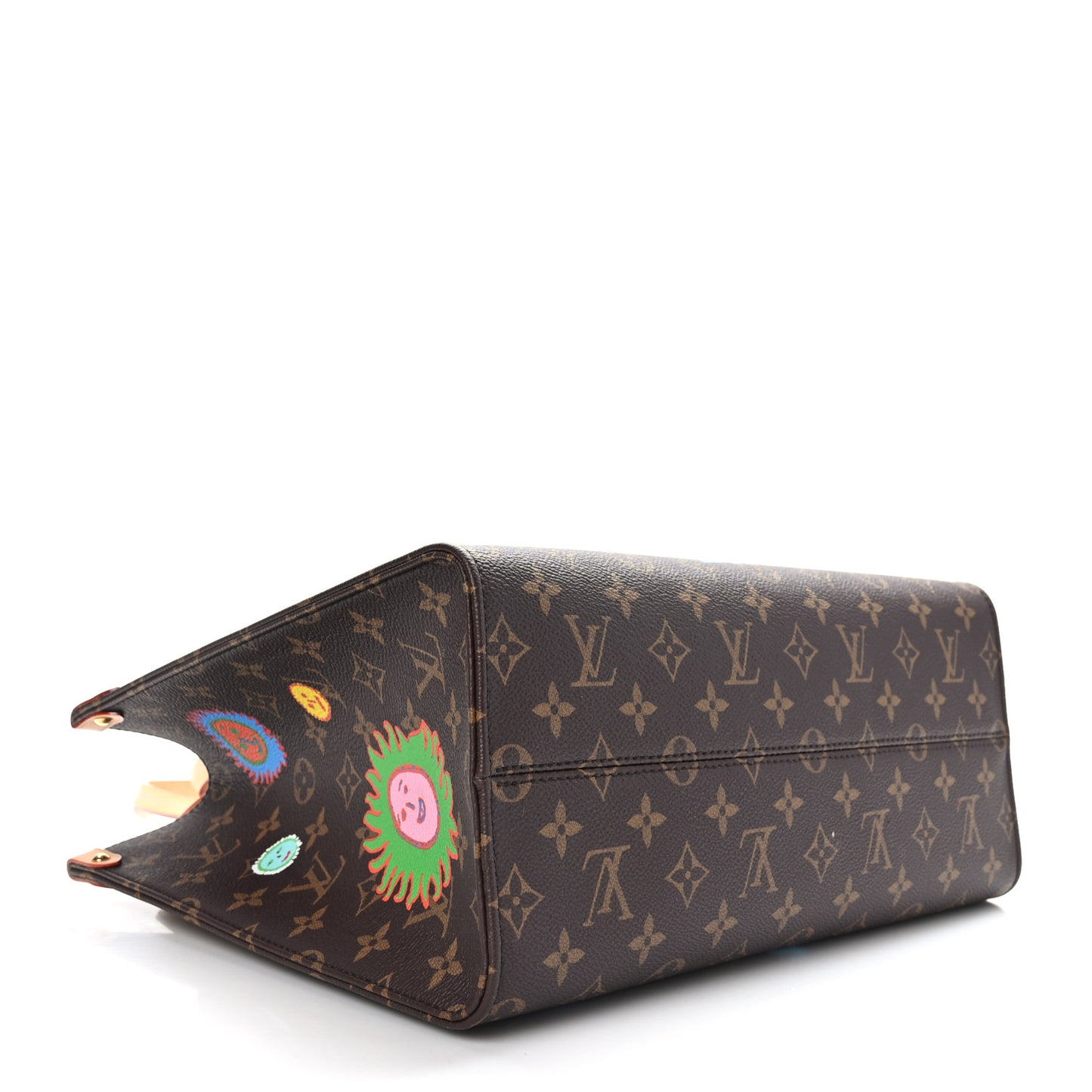 LV X YK Monogram Faces Onthego MM