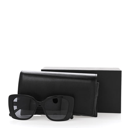 Chanel Acetate Strass Polarized Square Sunglasses 5422-B Black 8 of 8