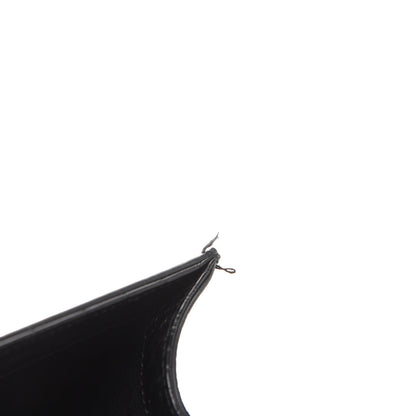 Saint Laurent Calfskin Crocodile Embossed Medium Classic Monogram Kate Tassel Satchel Black 8 of 12
