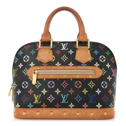 Louis Vuitton Monogram Multicolor Alma Black 1 of 14