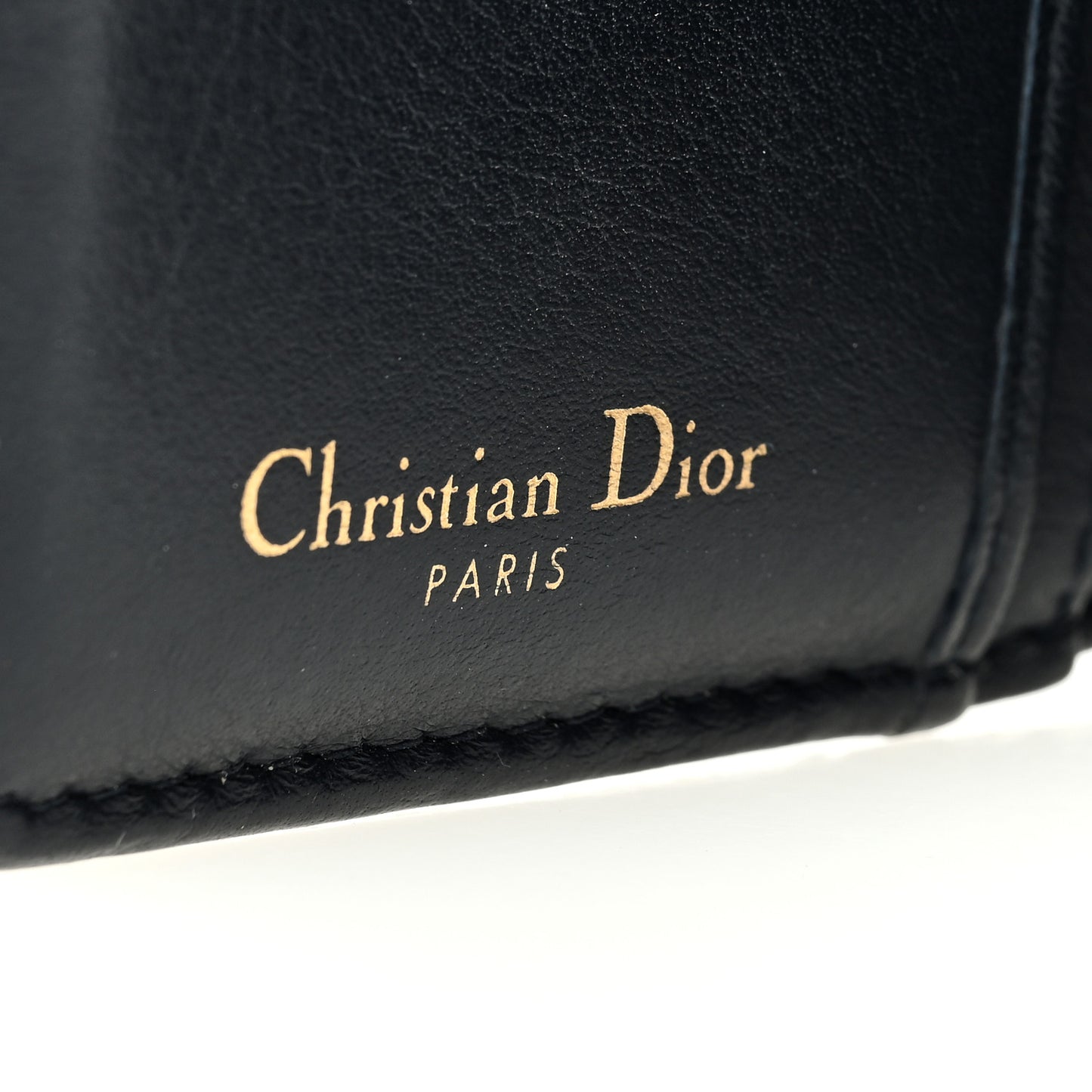 Oblique Saddle Lotus Wallet Blue