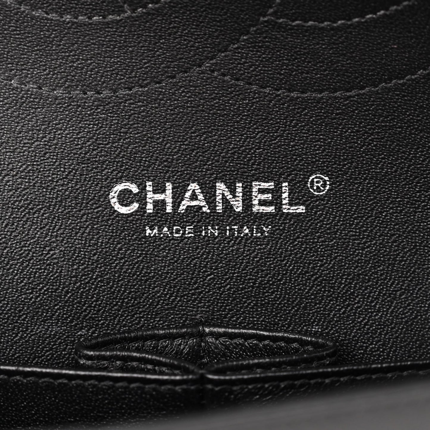 Lambskin Quilted Jumbo Double Flap So Black