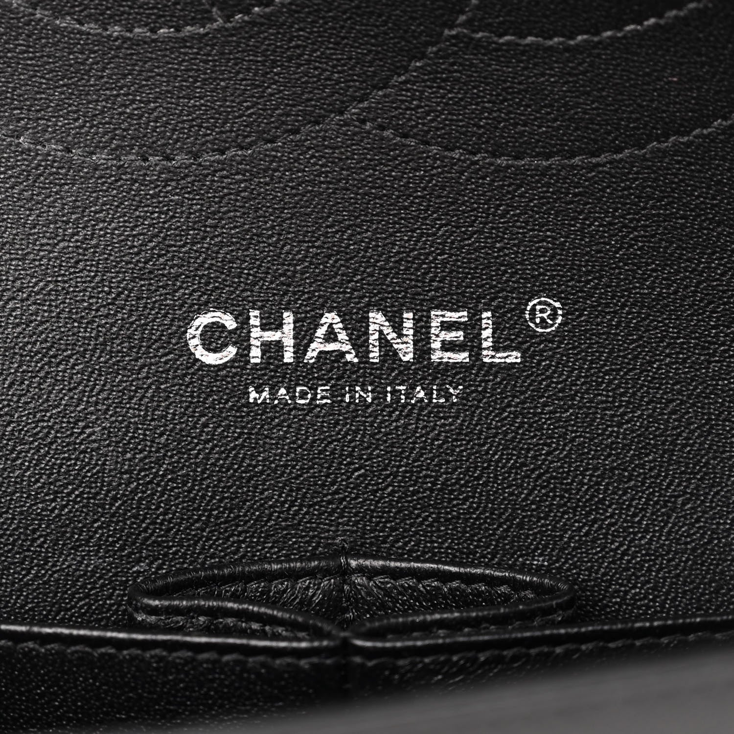 Chanel Lambskin Quilted Jumbo Double Flap So Black 6 of 11