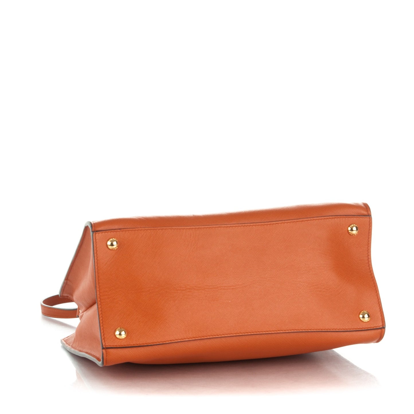 Saffiano Soft Tote Papaya