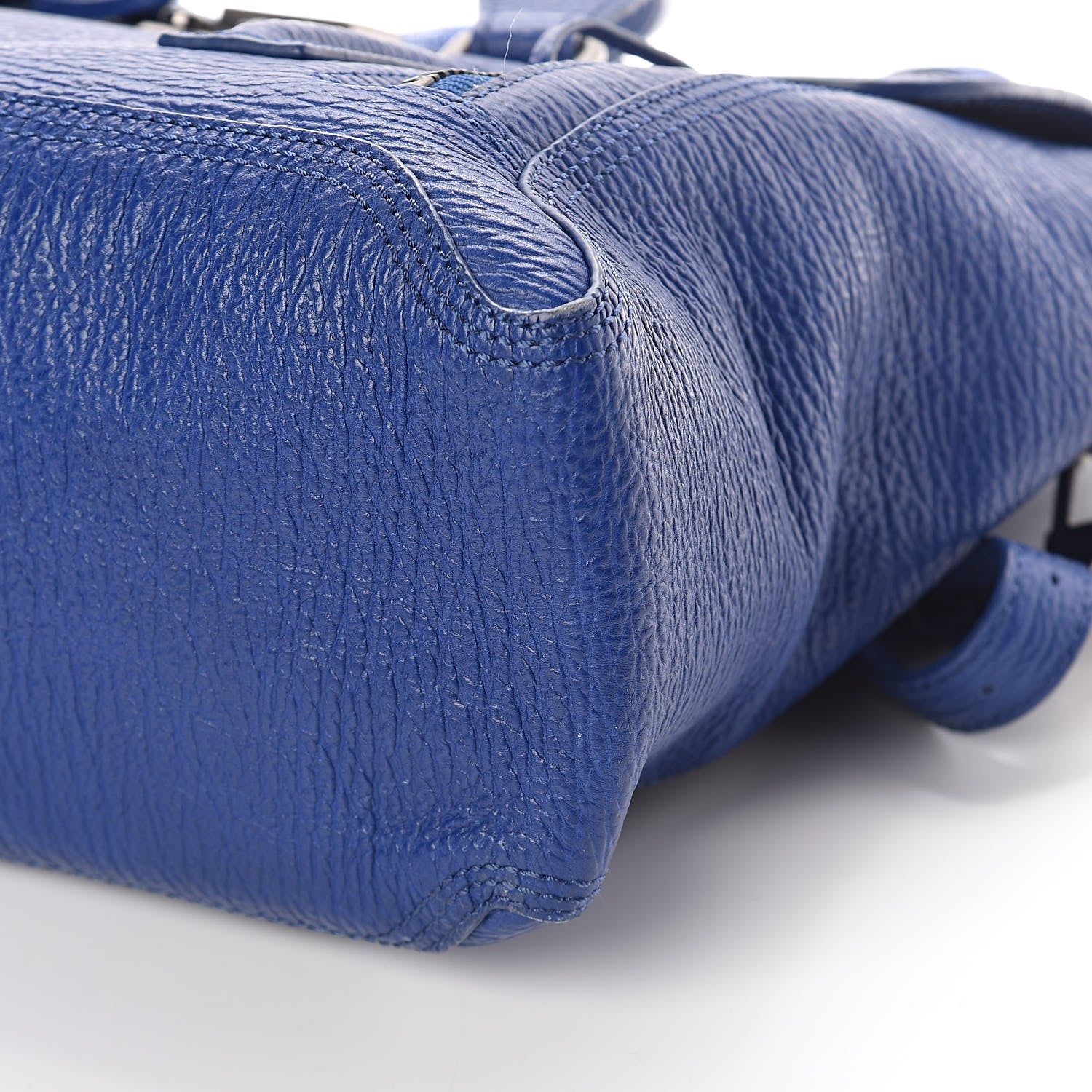 3.1 Phillip Lim 3.1 Textured Calfskin Large Pashli Satchel Cobalt 9 of 9