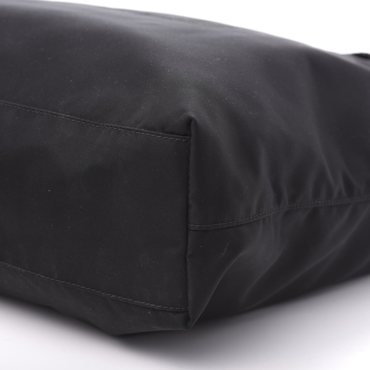 Tessuto Nylon Saffiano Tote Black