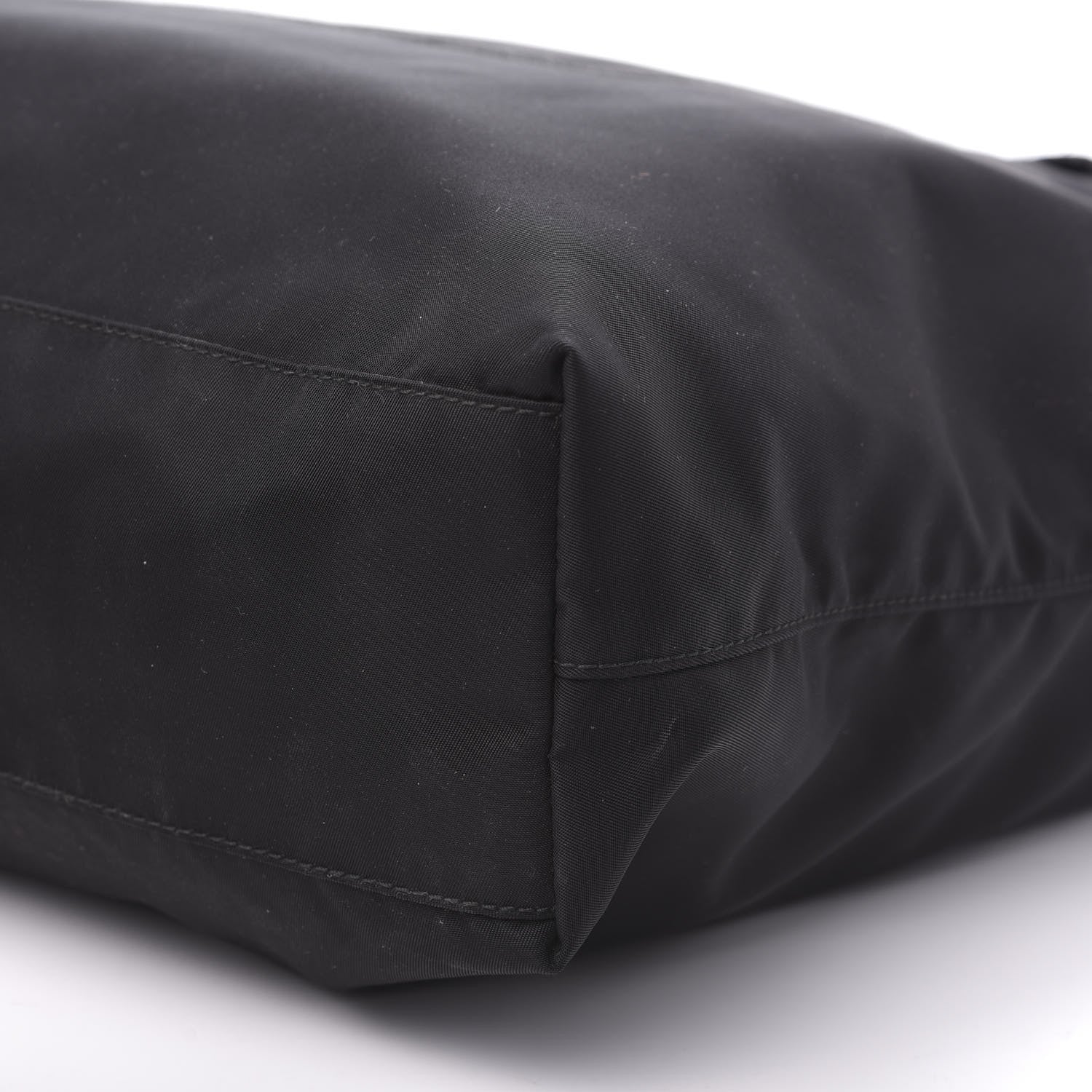 Prada Tessuto Nylon Saffiano Tote Black 10 of 13