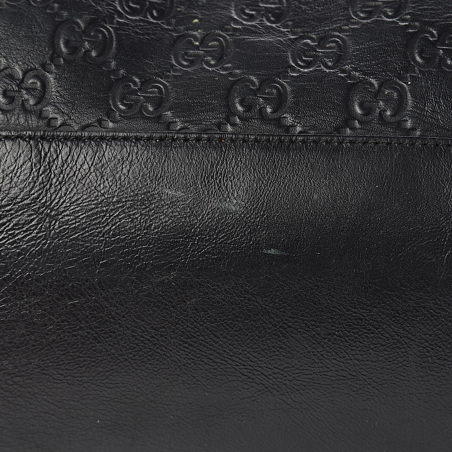 Gucci Guccissima Classic Backpack Black 15 of 15