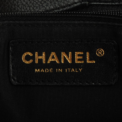 Chanel Calfskin Cerf Executive Shopper Tote Black 7 of 7