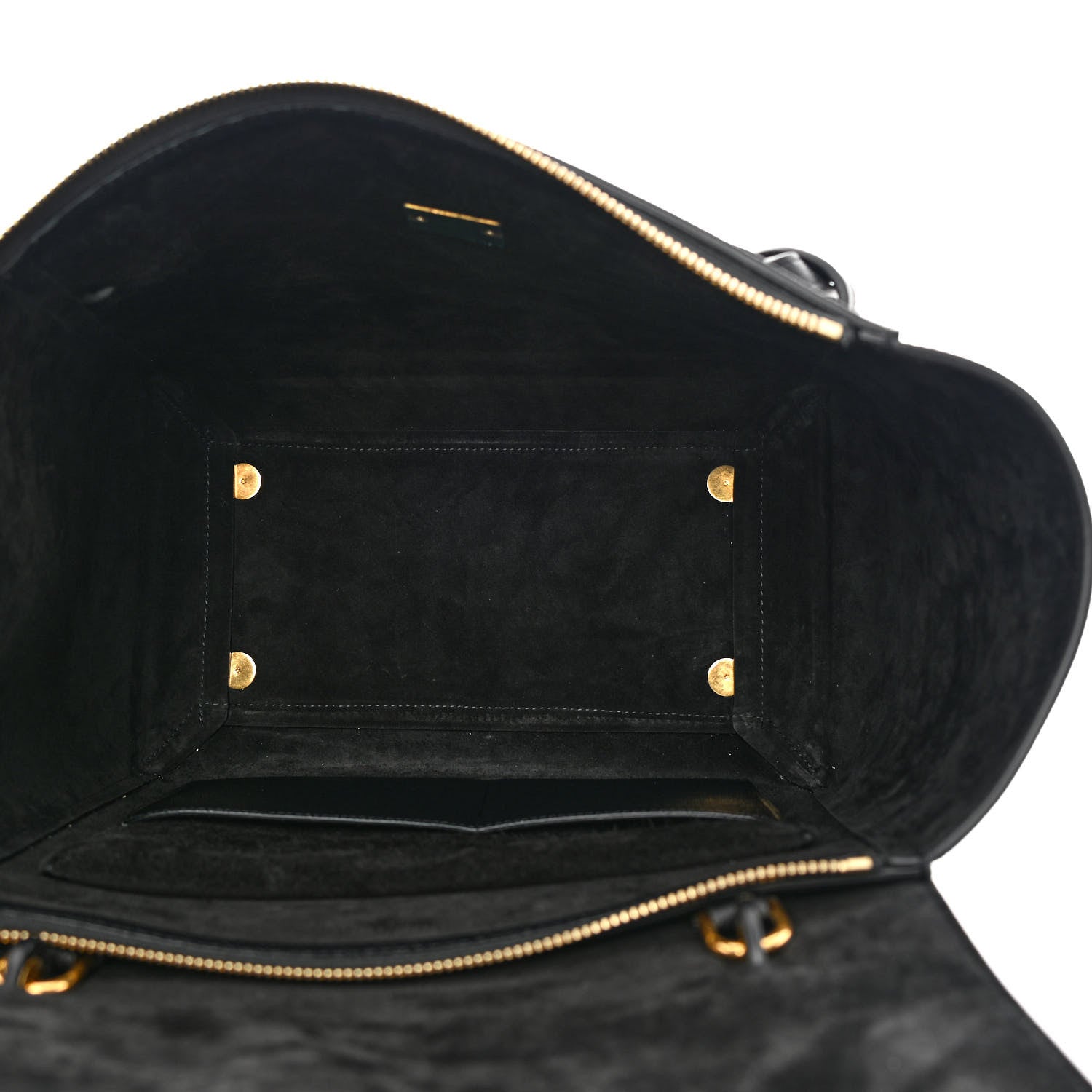 Celine Grained Calfskin Mini Belt Bag Black 5 of 12