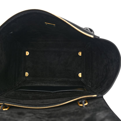 Celine Grained Calfskin Mini Belt Bag Black 5 of 12