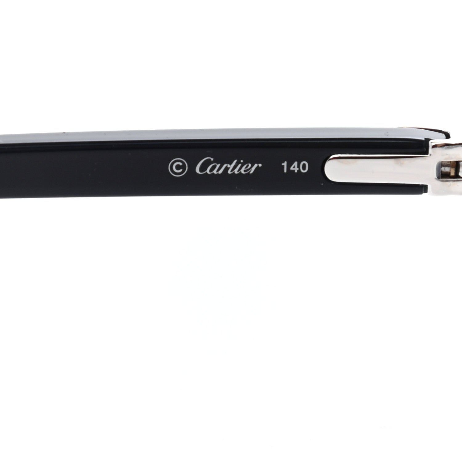 Cartier C Decor Rimless Sunglasses Blue 5 of 7