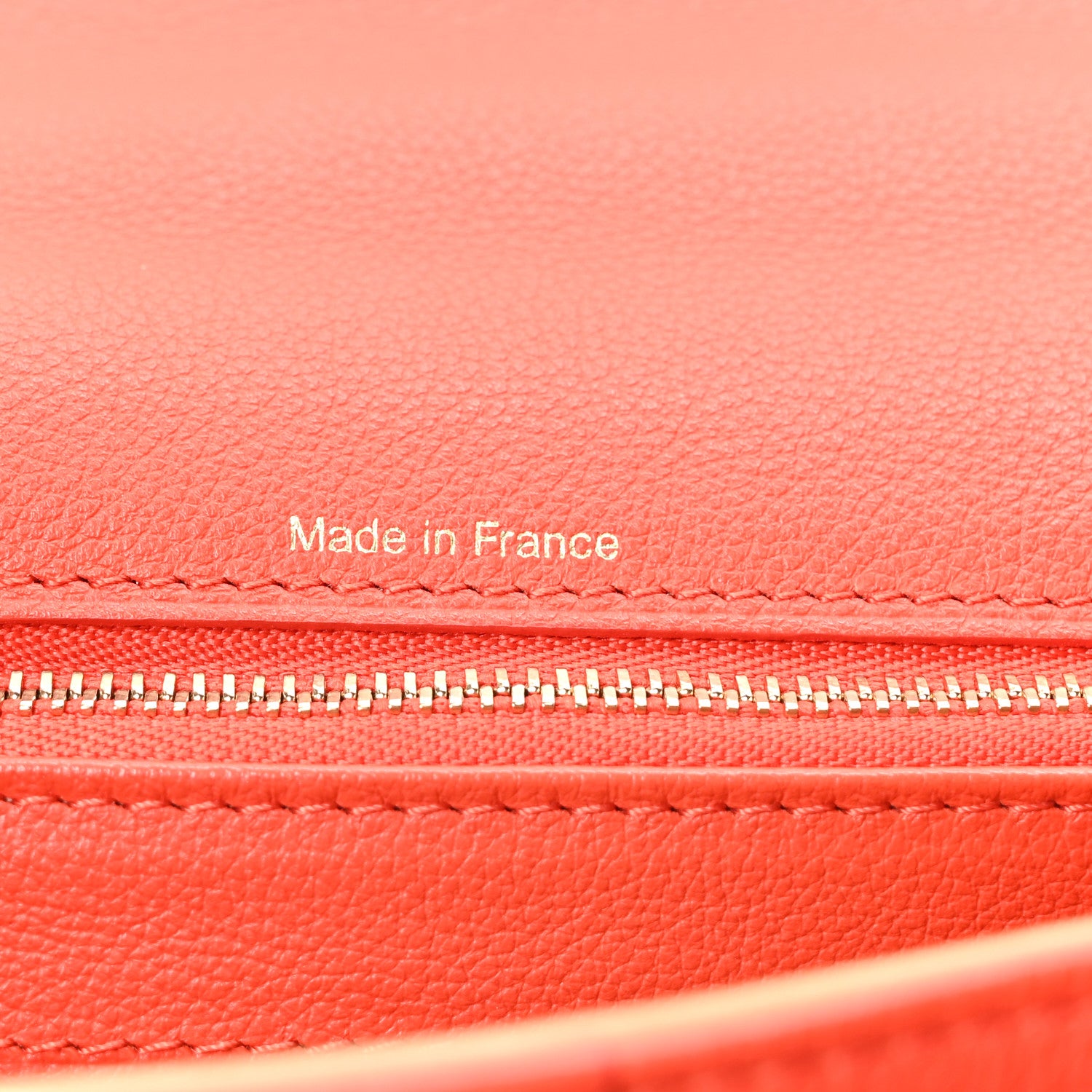 Delvaux Grained Calfskin MM Brillant Satchel Sunset 7 of 10