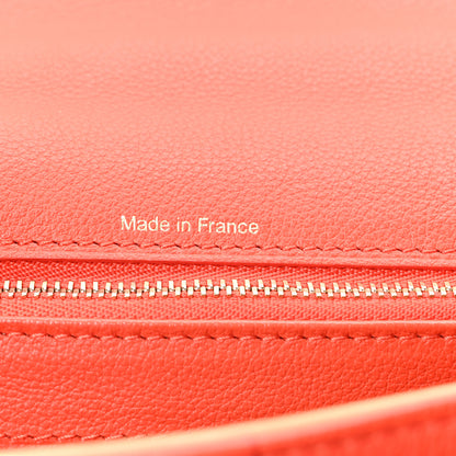 Delvaux Grained Calfskin MM Brillant Satchel Sunset 7 of 10
