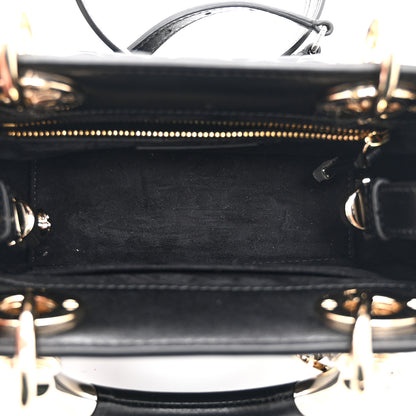 Christian Dior Calfskin Cannage Mini The Lady 95.22 Black 5 of 10