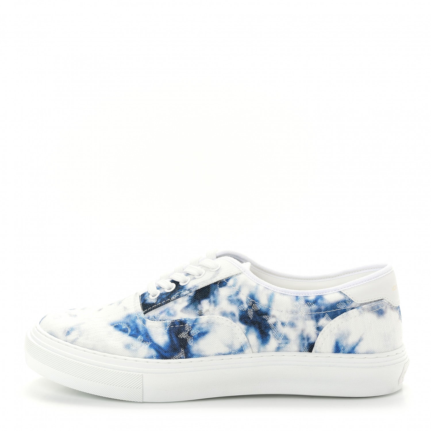 Louis Vuitton Denim Monogram Trocadero Tie Dye Sneakers 8 Marine 1 of 9