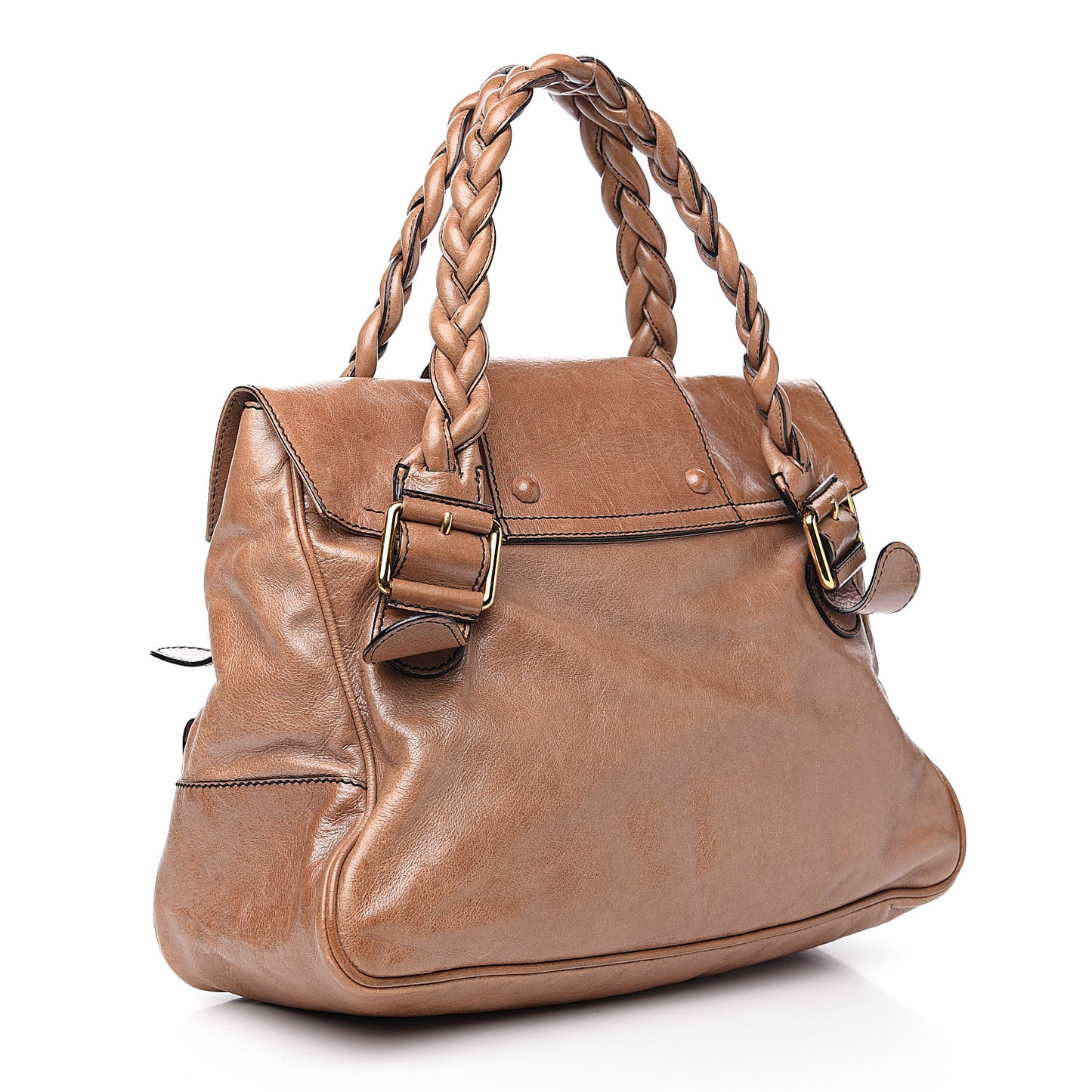 Calfskin Large Histoire Brown