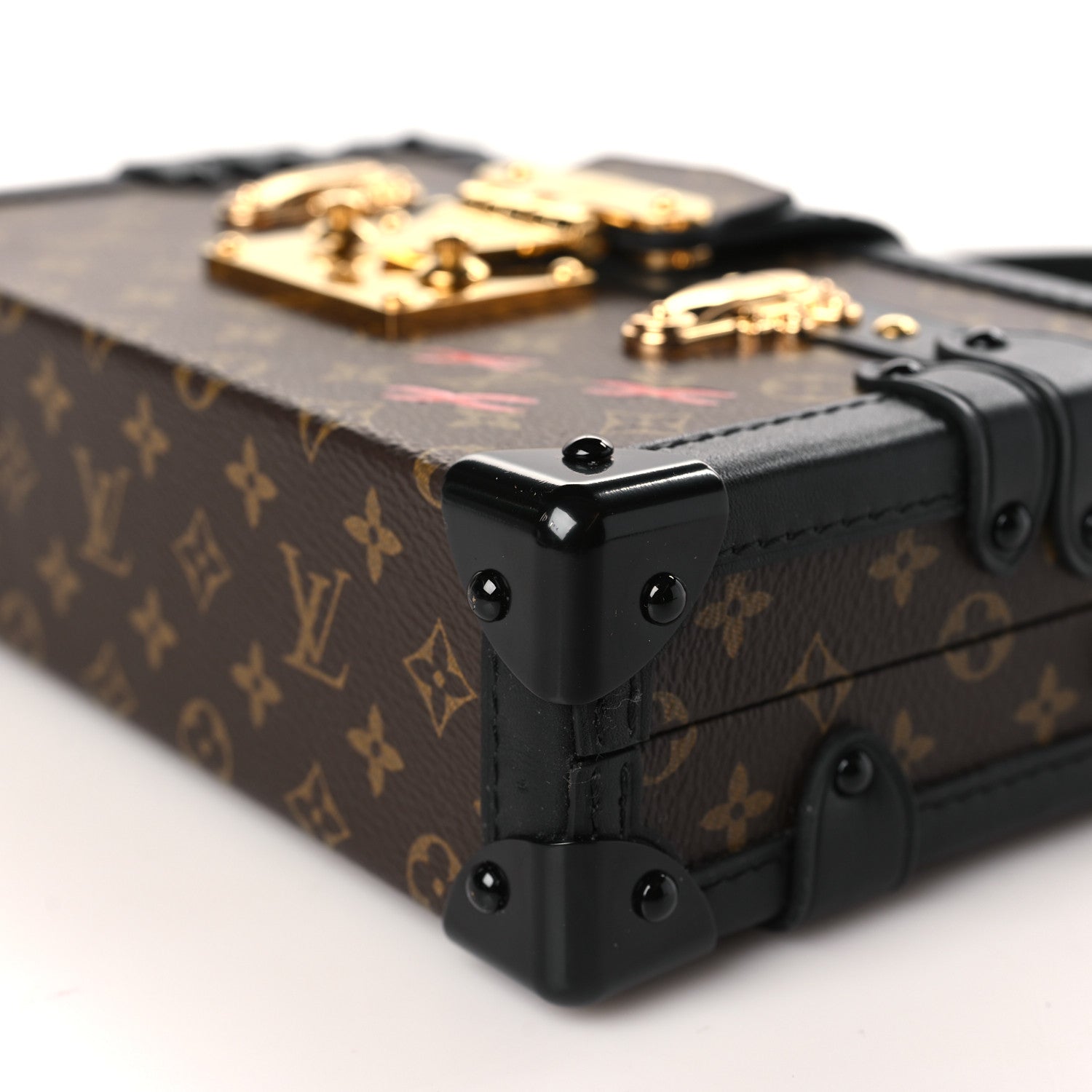 Louis Vuitton Monogram Petite Malle Black 8 of 8