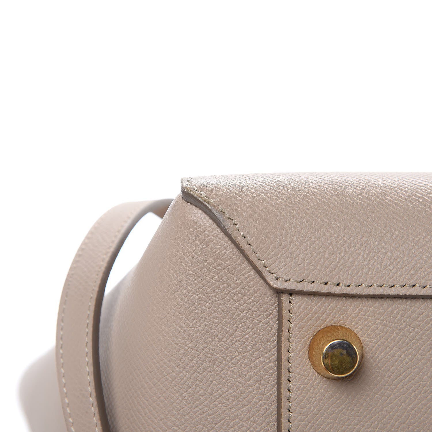 Celine Grained Calfskin Mini Belt Bag Light Taupe 15 of 22
