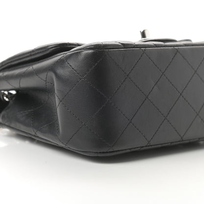 Chanel Lambskin Quilted Mini Square Flap Black 9 of 12