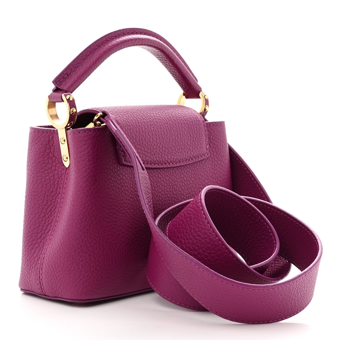 Taurillon Mini Capucines Purple