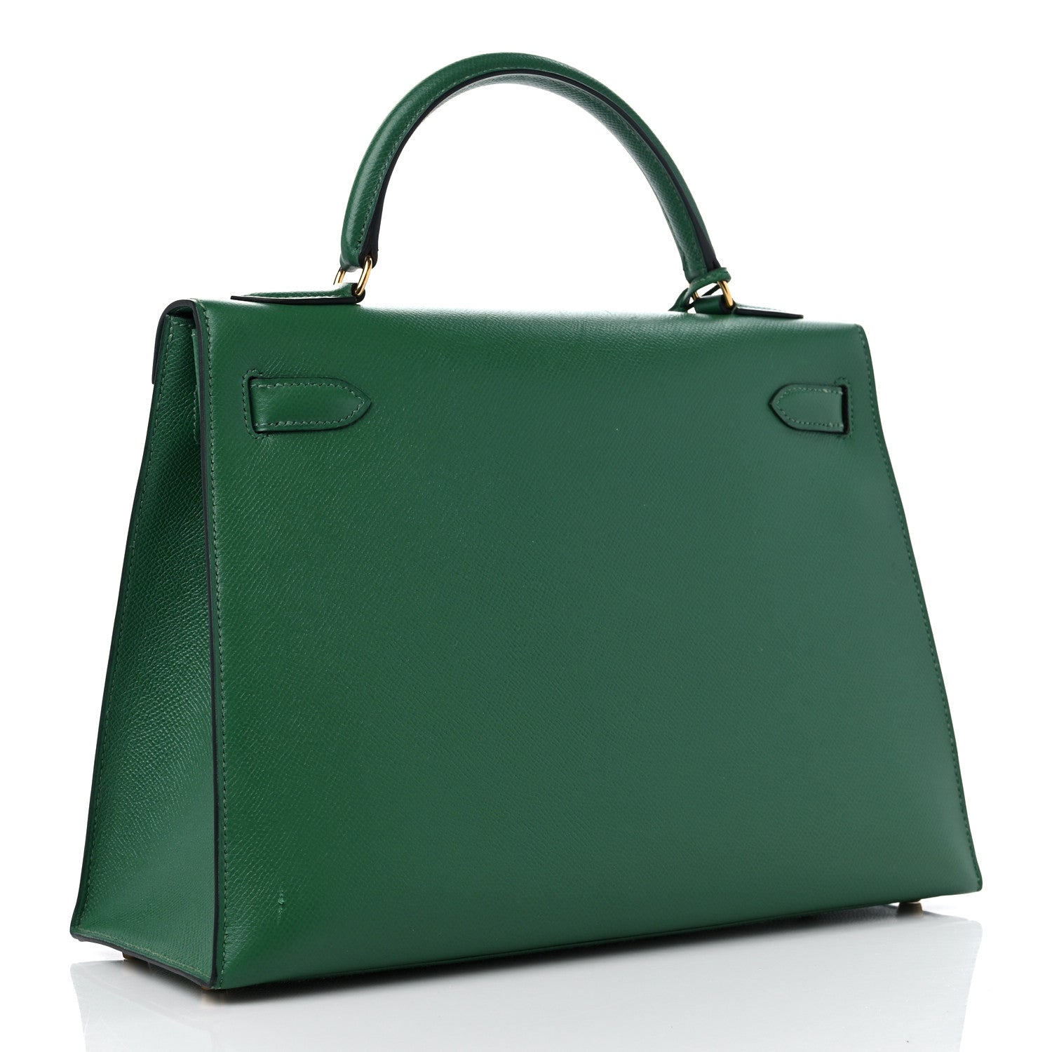 Hermes Courchevel Kelly Sellier 32 Vert Bengale 3 of 11