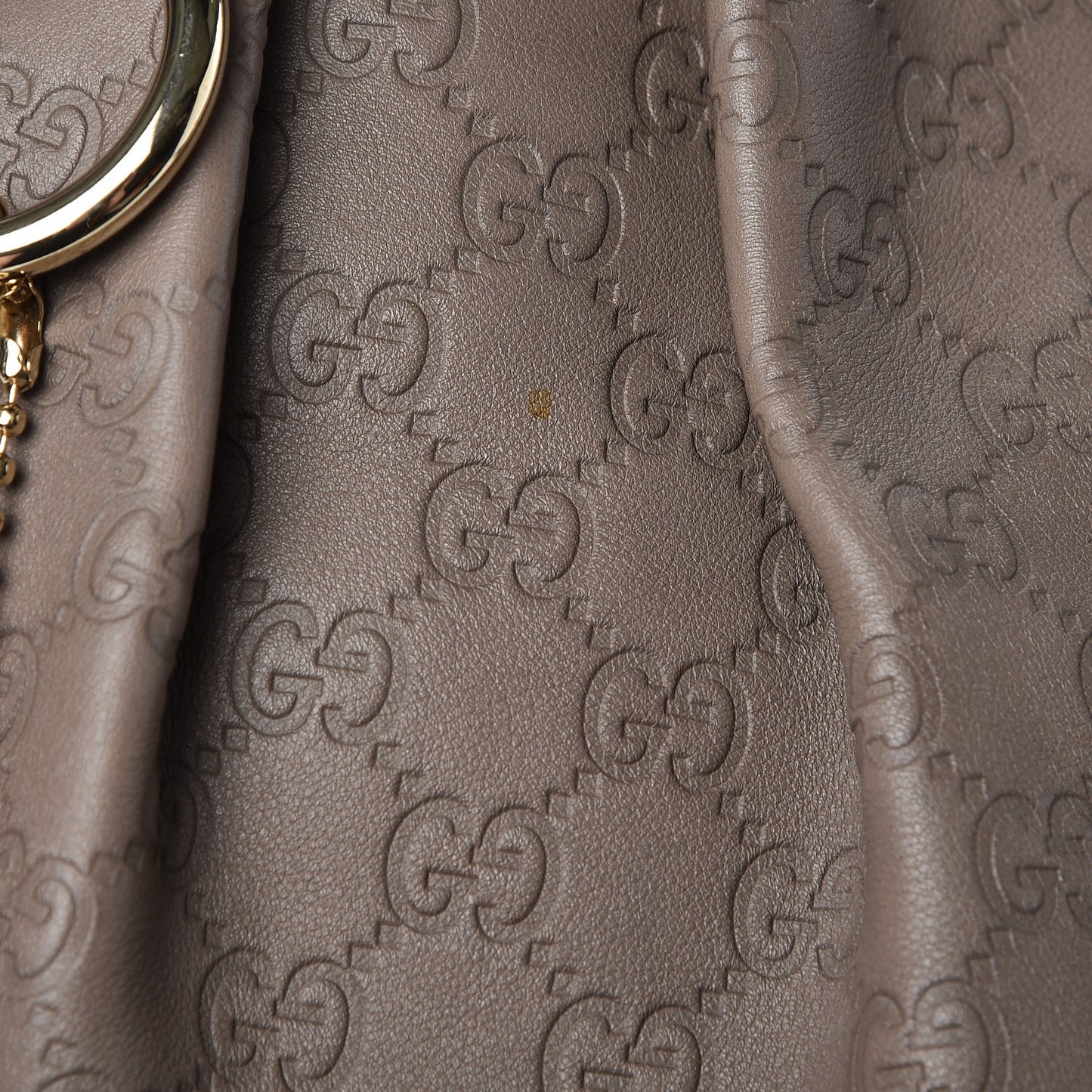 Guccissima Medium Sukey Tote Taupe
