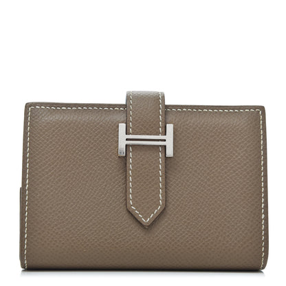 Hermes Epsom Mini Bearn Wallet Etoupe 1 of 6