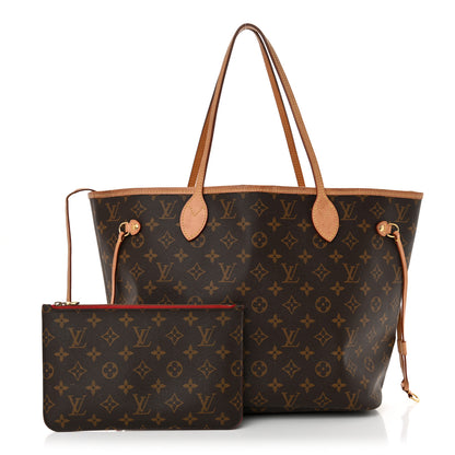 Louis Vuitton Monogram Neo Neverfull MM Cherry 3 of 20