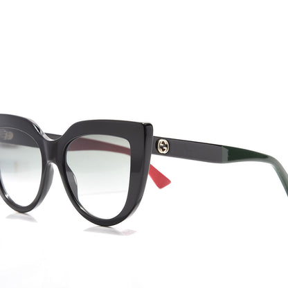 Gucci Cat Eye Sunglasses GG 0164/S Black 5 of 8
