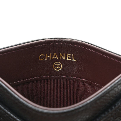 Chanel Caviar Quilted Card Holder Black 6 of 9