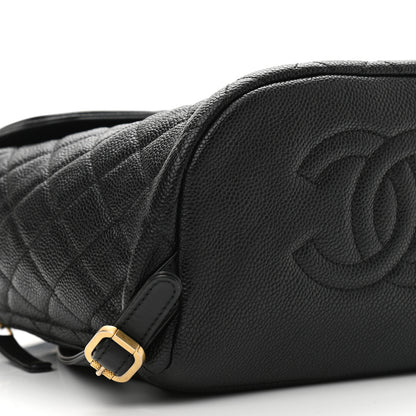Chanel Caviar Quilted Filigree Backpack Black 8 of 9