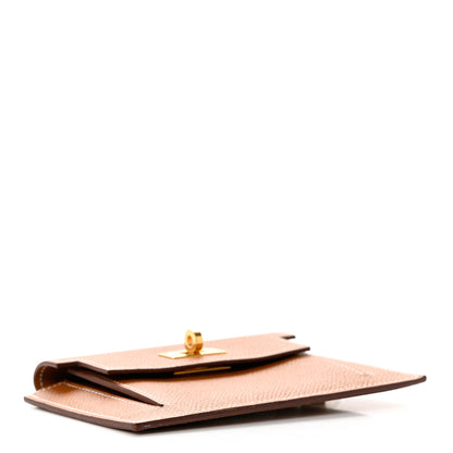 Hermes Epsom Kelly Pocket Compact Wallet Gold 4 of 7
