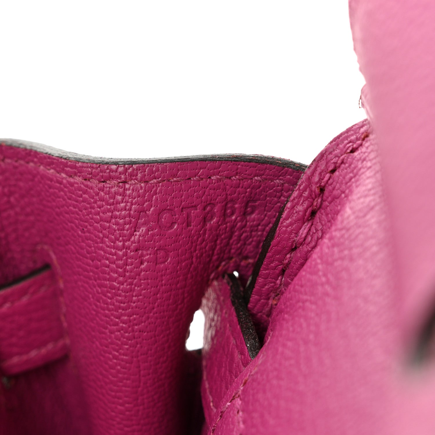 Hermes Togo Birkin 25 Rose Pourpre 7 of 11
