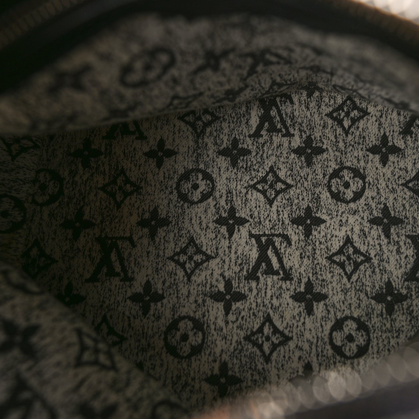 Denim Monogram Jacquard Speedy Bandouliere 25 Black