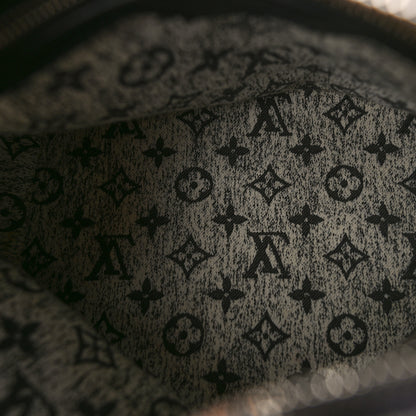 Louis Vuitton Denim Monogram Jacquard Speedy Bandouliere 25 Black 5 of 8