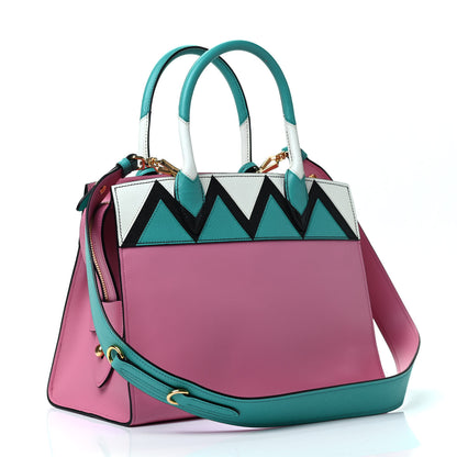 Prada City Calf Saffiano Medium Esplanade Tote Begonia Giad 3 of 8