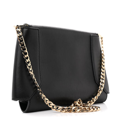 Givenchy Calfskin Shark Lock Chain Bag Black 3 of 10