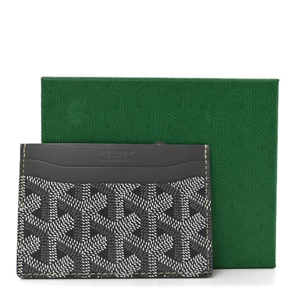 Goyard Goyardine Saint Sulpice Card Holder Grey 7 of 7