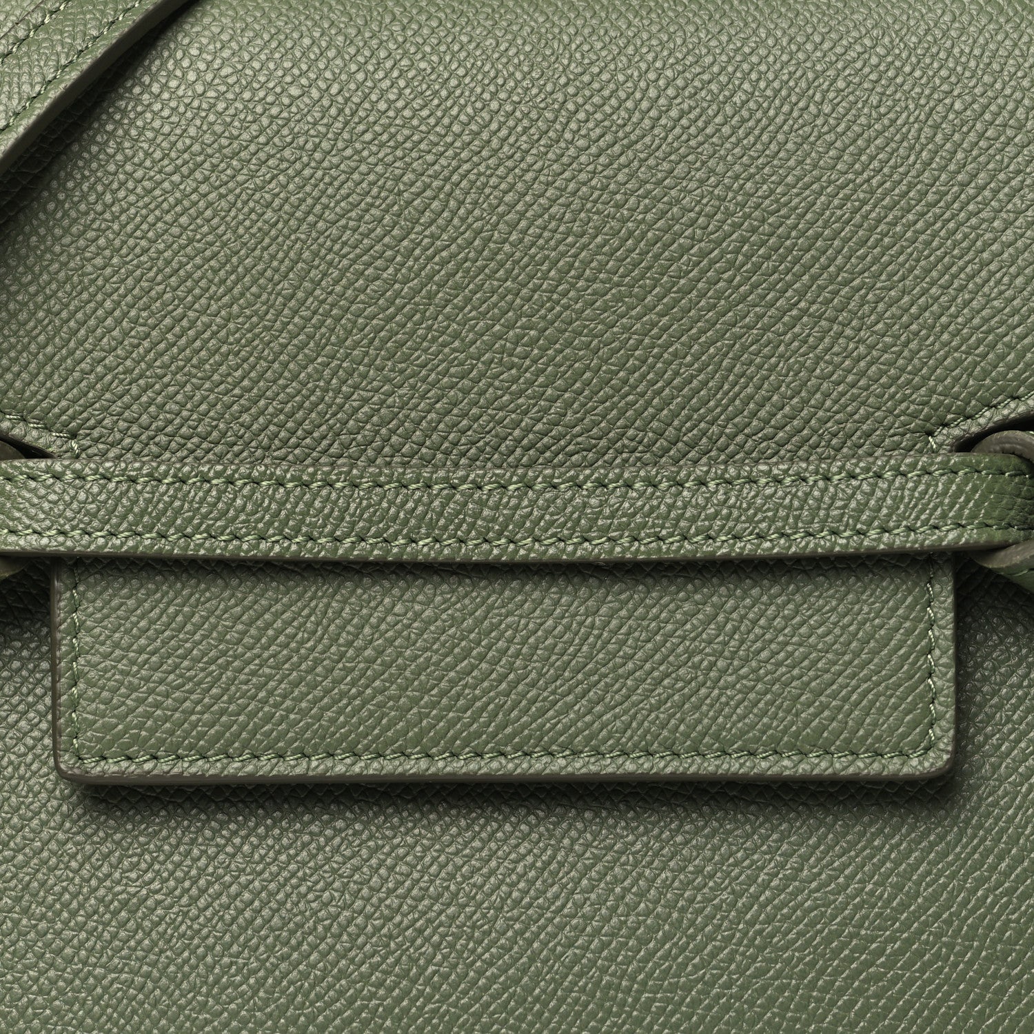 Celine Grained Calfskin Nano Belt Bag Light Khaki 9 of 11