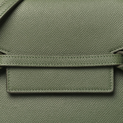 Celine Grained Calfskin Nano Belt Bag Light Khaki 9 of 11