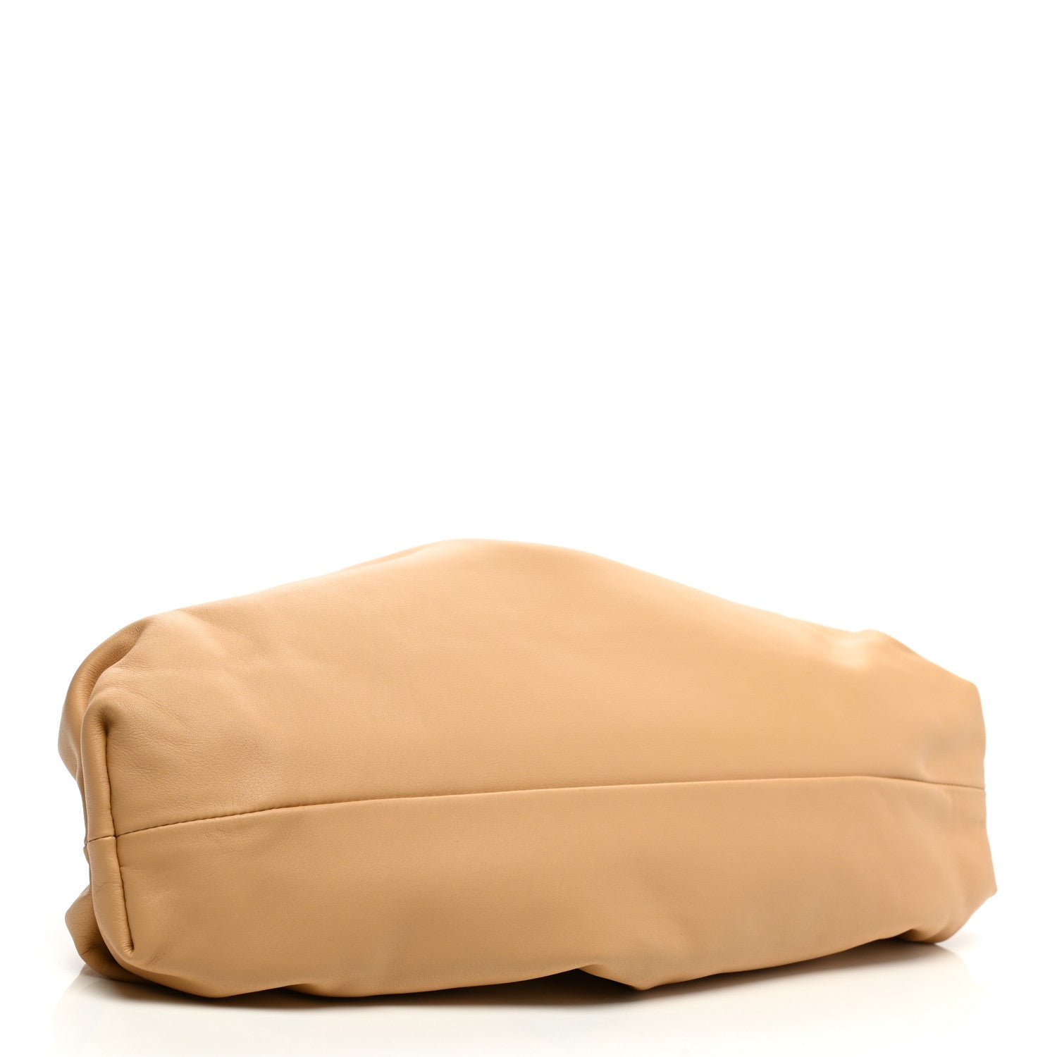 Bottega Veneta Smooth Butter Calf The Pouch Oversized Clutch Nude 4 of 8