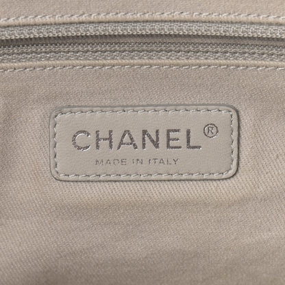 Chanel Calfskin CC Crave Tote Taupe 5 of 12