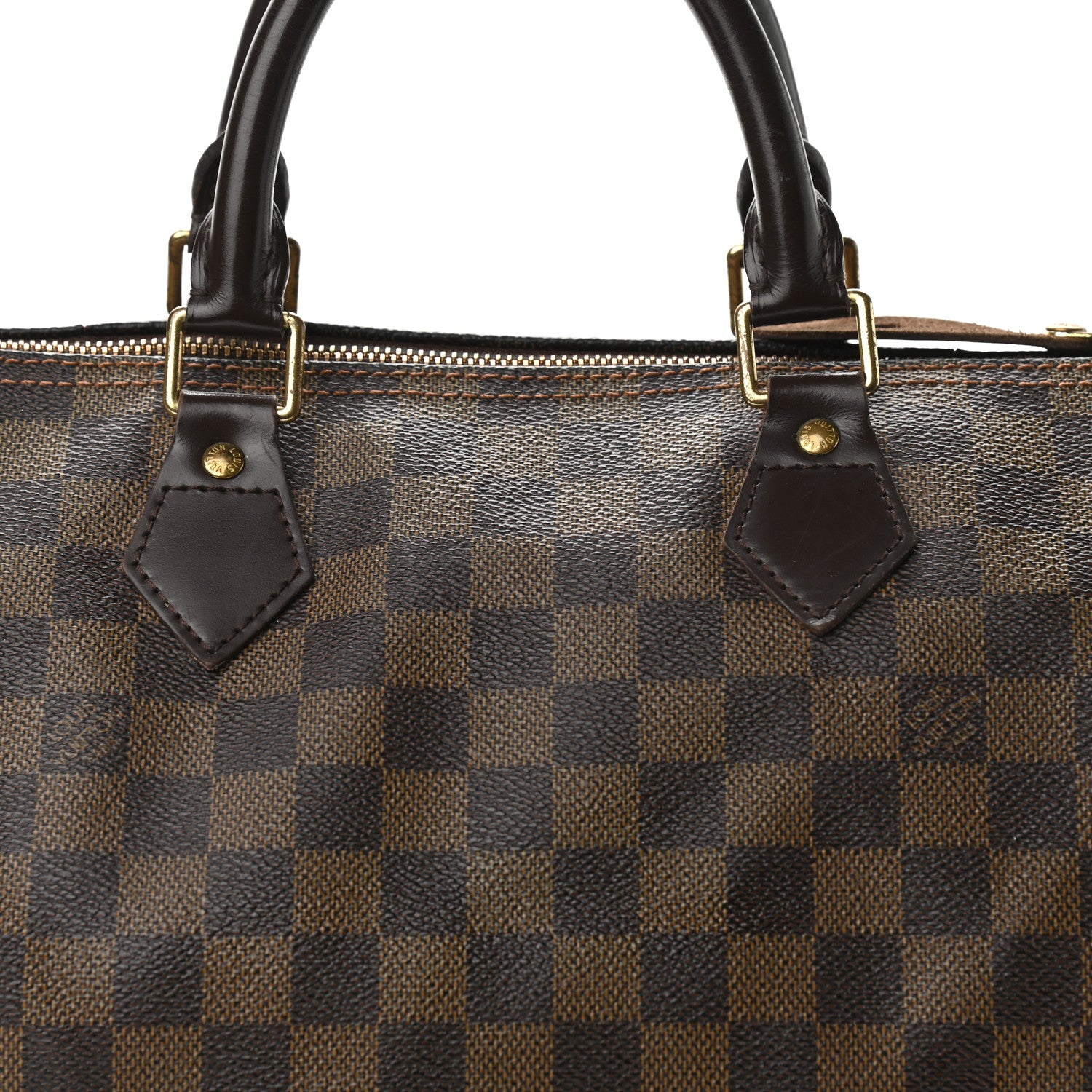 Louis Vuitton Damier Ebene Speedy 30 9 of 12