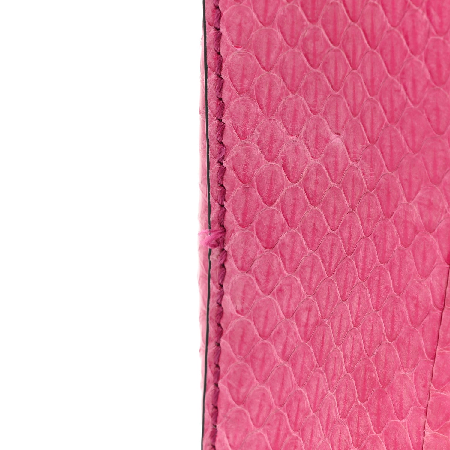 Jimmy Choo Snakeskin Varenne Top Handle Pink 12 of 12