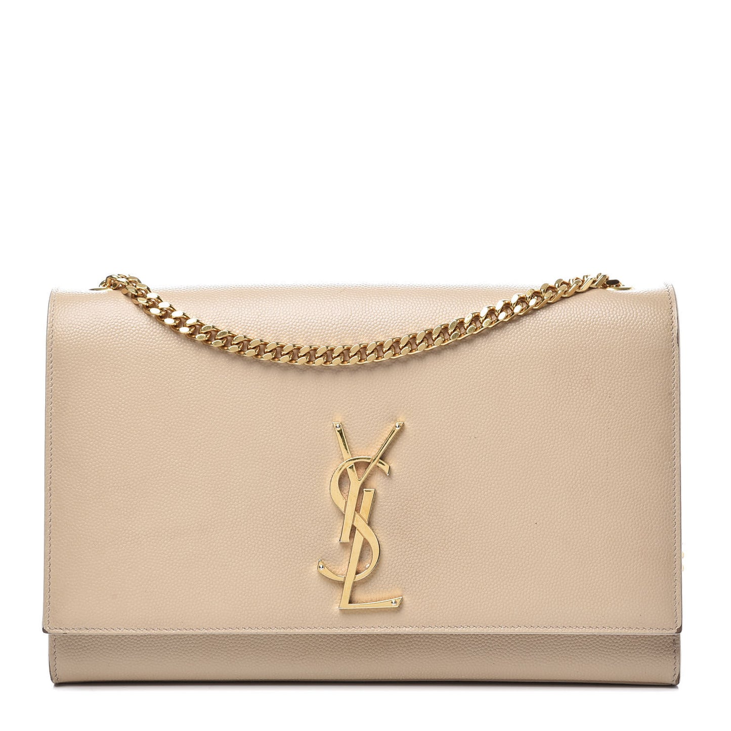 Grain De Poudre Medium Monogram Kate Satchel Nude Powder
