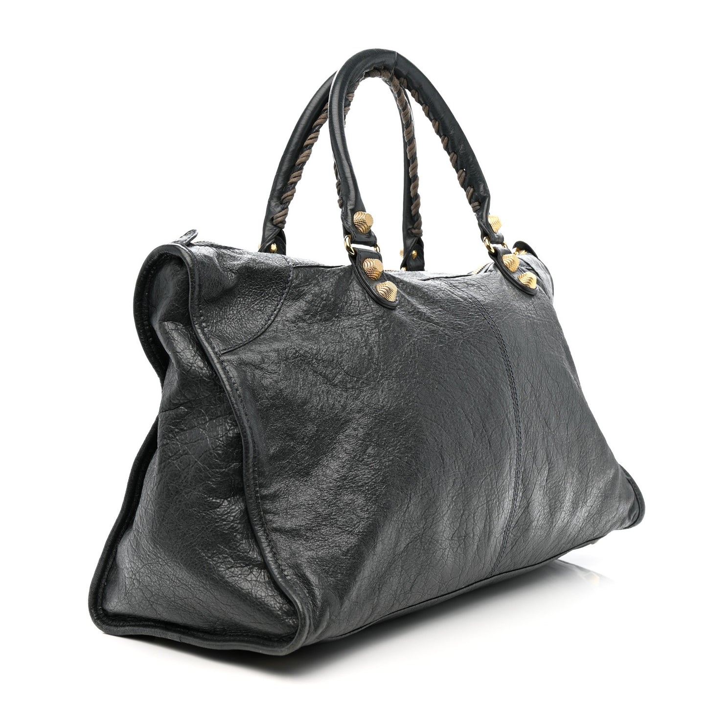 Agneau Giant 12 Gold Hardware Work Anthracite