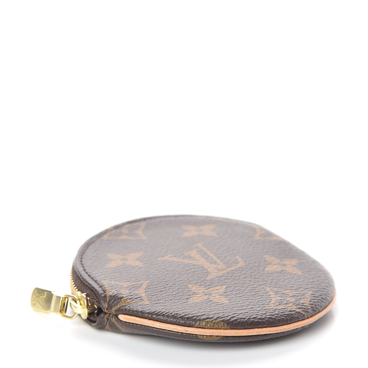 Monogram Round Coin Purse